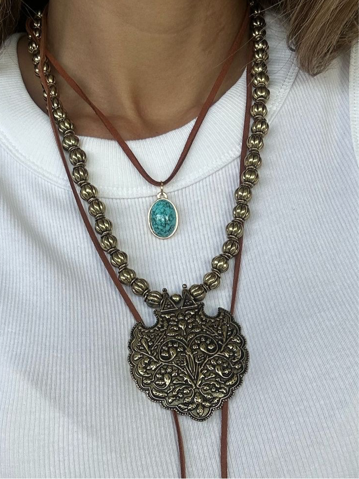 Collar Medalla Adornos